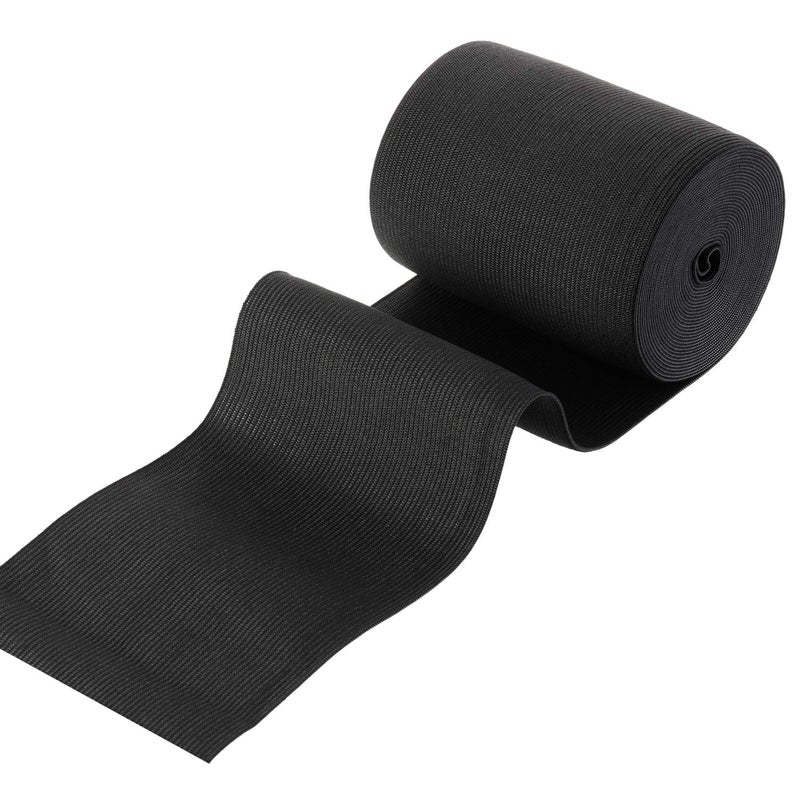 EBOOT 1 Pcs Elastic Spool (4 Inch X 5 Yard,Black) - Image 3
